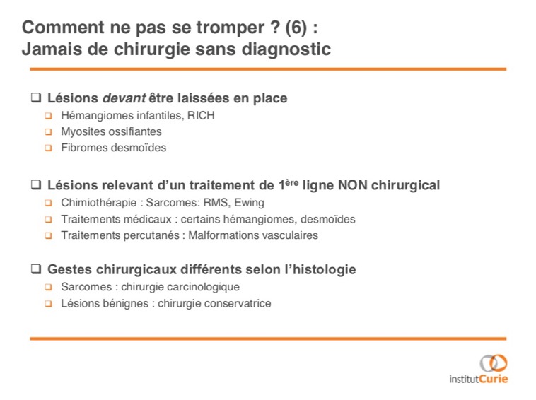 Lésions des t. mous